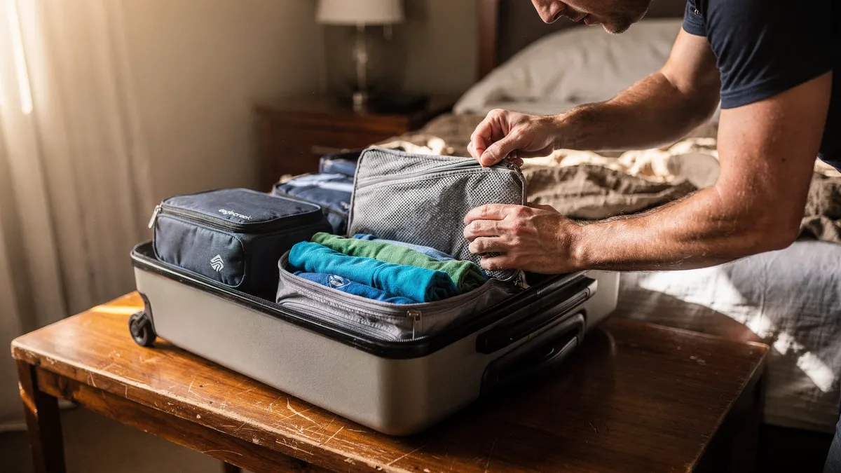 Travel Packing Accessories for Organized Luggage - must read grid